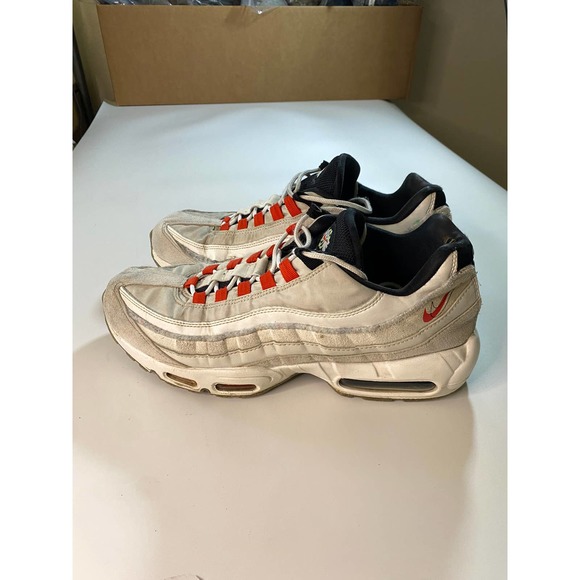 Nike Air Max 95 Light Bone Habanero Red DQ0268-002 Mens Sz 12 main image 6
